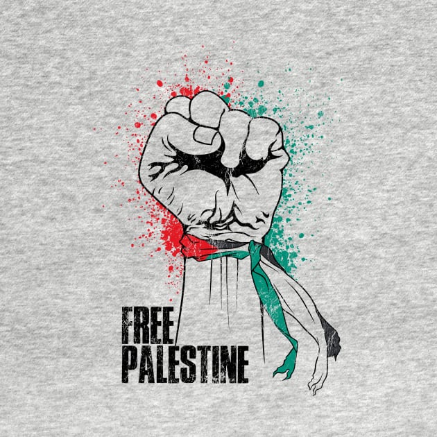 Free Palestine / Support Palestine by Skeletownn